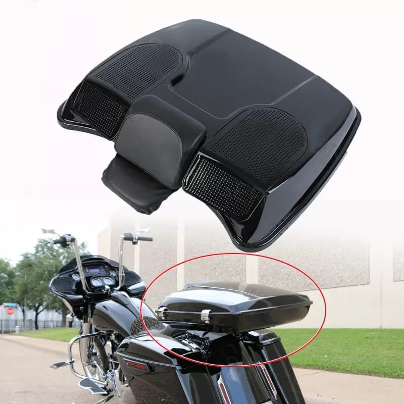 Harley Chopped Trunk Chopped Tour Pak Trunk With Latch For Harley